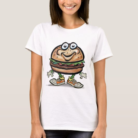 Hamburger T-shirt (Voorkant)