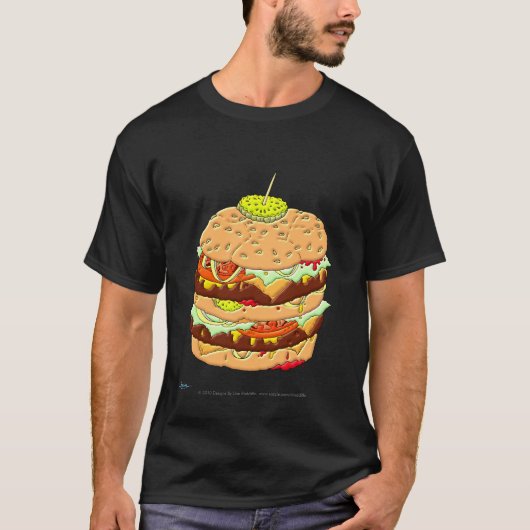 Hamburger T-shirt (Voorkant)