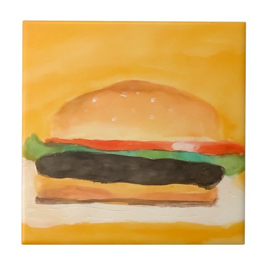 Hamburger Tegeltje (Voorkant)