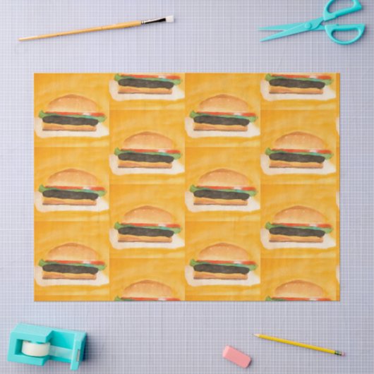 Hamburger Tissuepapier (Craft)