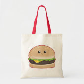 Hamburger Tote Bag (Voorkant)