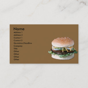 Hamburger Visitekaartje