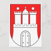 Hamburger Wappen Briefkaart (Voorkant)