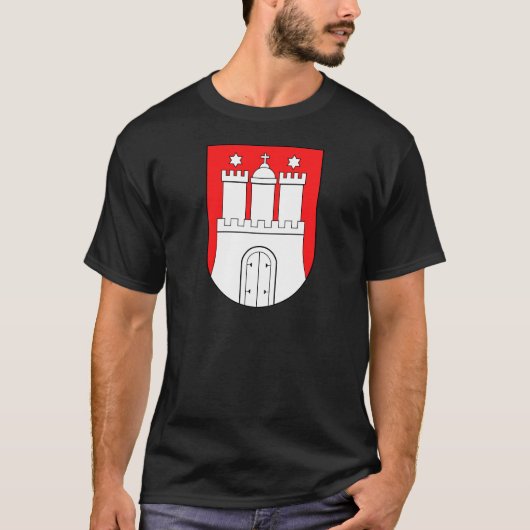 Hamburger Wappen T-shirt (Voorkant)