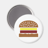 hamburgericoon magneet (Voorkant / Achterkant)