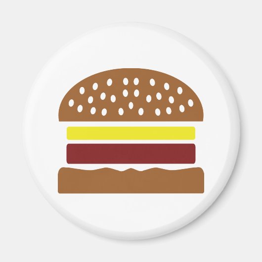 hamburgericoon magneet (Voorkant)