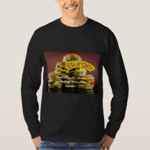 Hamburgerontwerp - Lekkere Fast Food Illustratie