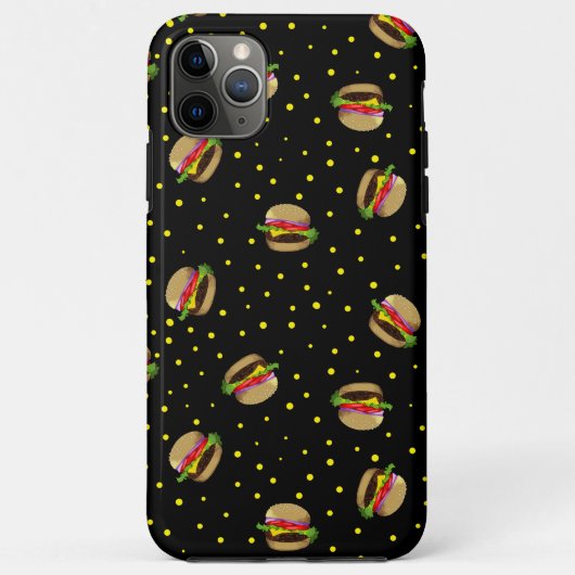 hamburgerpatroon Case-Mate iPhone case (Achterkant)