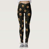 hamburgerpatroon leggings (Voorkant)