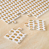 Hamburgerpatroon Legpuzzel (Zijkant)