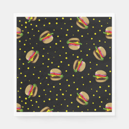 hamburgerpatroon servet