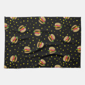 hamburgerpatroon theedoek (Horizontaal)