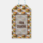 Hamburgers Cadeaulabel (Achterkant)