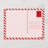 hamburgers chitChat Briefkaart (Achterkant)