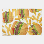 Hamburgers & Frites Theedoek (Horizontaal)
