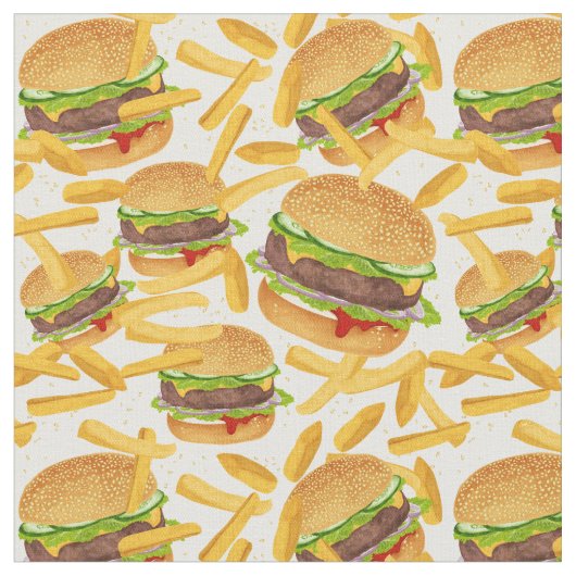 Hamburgers & groeven stof (Close Up)