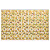 Hamburgers & groeven stof (Fat Quarter)