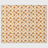 Hamburgers & Hot Dogs inpakpapier (Vlak)