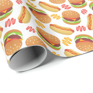 Hamburgers & Hot Dogs inpakpapier