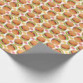 Hamburgers Inpakpapier (Hoek)