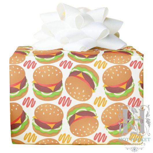 Hamburgers Inpakpapier
