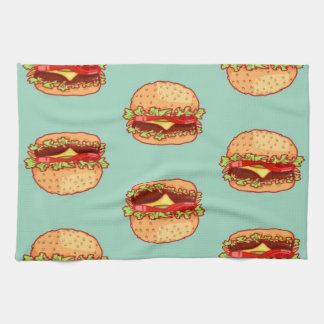 Hamburgers Kitchen Towel Theedoek