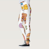 hamburgers leggings (Links)