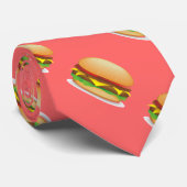 Hamburgers met het werk stropdas (Opgerold)