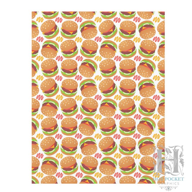 Hamburgers Scrapbook Papier (Creator heeft geüpload)