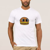 hamburgershirt t-shirt (Voorkant)