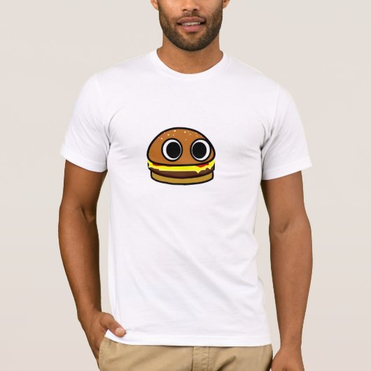 hamburgershirt t-shirt (Voorkant)