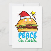  hamburgervrede op aarde kaart (Voorkant)