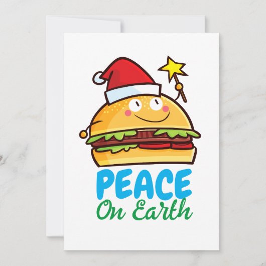  hamburgervrede op aarde kaart (Voorkant)