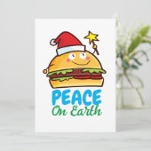  hamburgervrede op aarde kaart (Staand voorkant)
