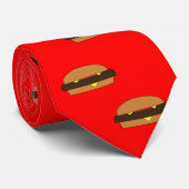 Hamburglar kostuum stropdas (Opgerold)