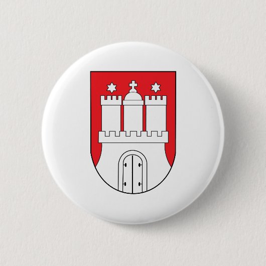 Hamburgse wapenstilstand ronde button 5,7 cm (Voorkant)