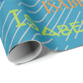 HAMbWG - Aangepaste foto en naam Cadeaupapier (Rol Hoek)