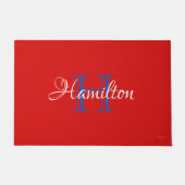 HAMbWG - Aangepaste kleuromte in elke kleur met na Deurmat (Voorkant)