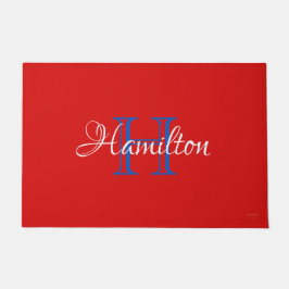 HAMbWG - Aangepaste kleuromte in elke kleur met na Deurmat