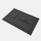 HAMbWG - Aangepaste kleuromte in elke kleur met na Deurmat (Schuin)