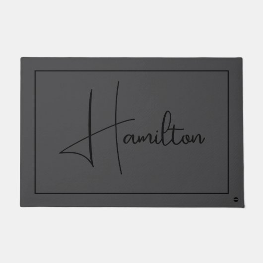 HAMbWG - Aangepaste kleuromte in elke kleur met na Deurmat (Voorkant)