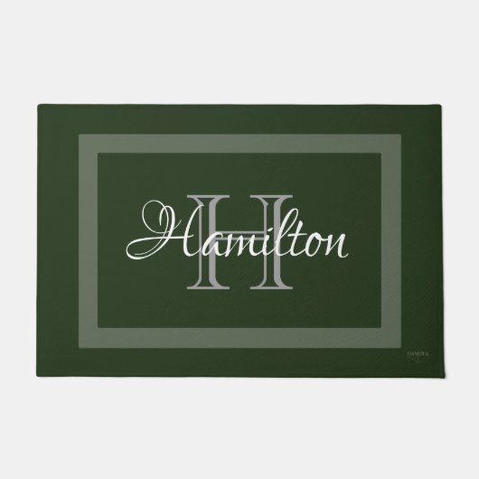 HAMbWG - Aangepaste kleuromte in elke kleur met na Deurmat (Voorkant)