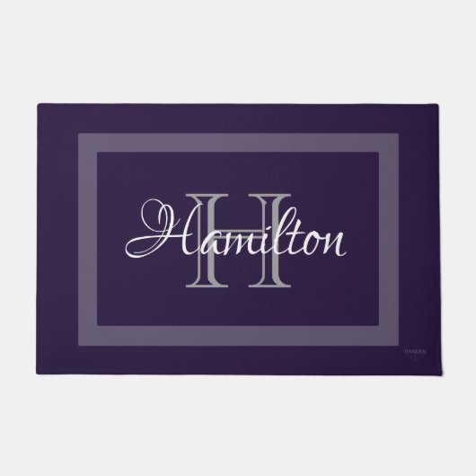 HAMbWG - Aangepaste kleuromte in elke kleur met na Deurmat (Voorkant)