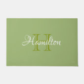 HAMbWG - Aangepaste kleuromte in elke kleur met na Deurmat (Voorkant)