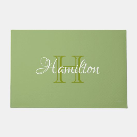 HAMbWG - Aangepaste kleuromte in elke kleur met na Deurmat (Voorkant)