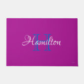 HAMbWG - Aangepaste kleuromte in elke kleur met na Deurmat (Voorkant)