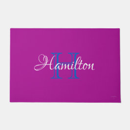 HAMbWG - Aangepaste kleuromte in elke kleur met na Deurmat