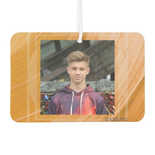 HAMbWG Autumn Gold Swirl Foto: Air Freshener Luchtverfrisser (Voorkant)