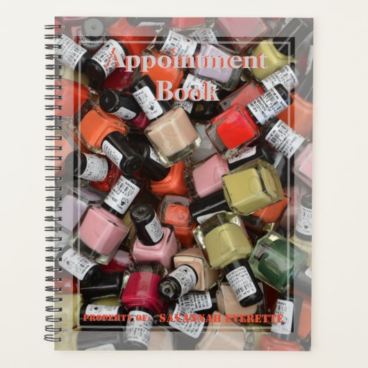 HAMbWG - Benoemingsboek - Nail Salon Planner (Voorkant)