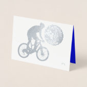 HAMbWG - Bike Rider Birthday Folie Kaarten (Voorkant)